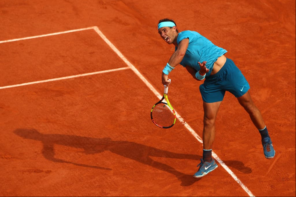 Para Nadal estar en esta cancha en una final, es como para el resto de los mortales la cena de fin de año en casa de la abuela, ya toda una tradición. Pero buscaba refrendar su comando del certamen.