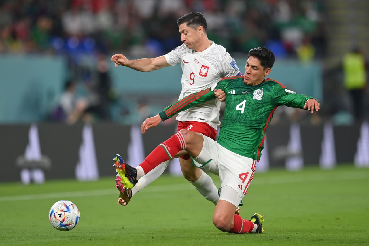 México empato sin goles frente a Polonia en su debut mundialista
