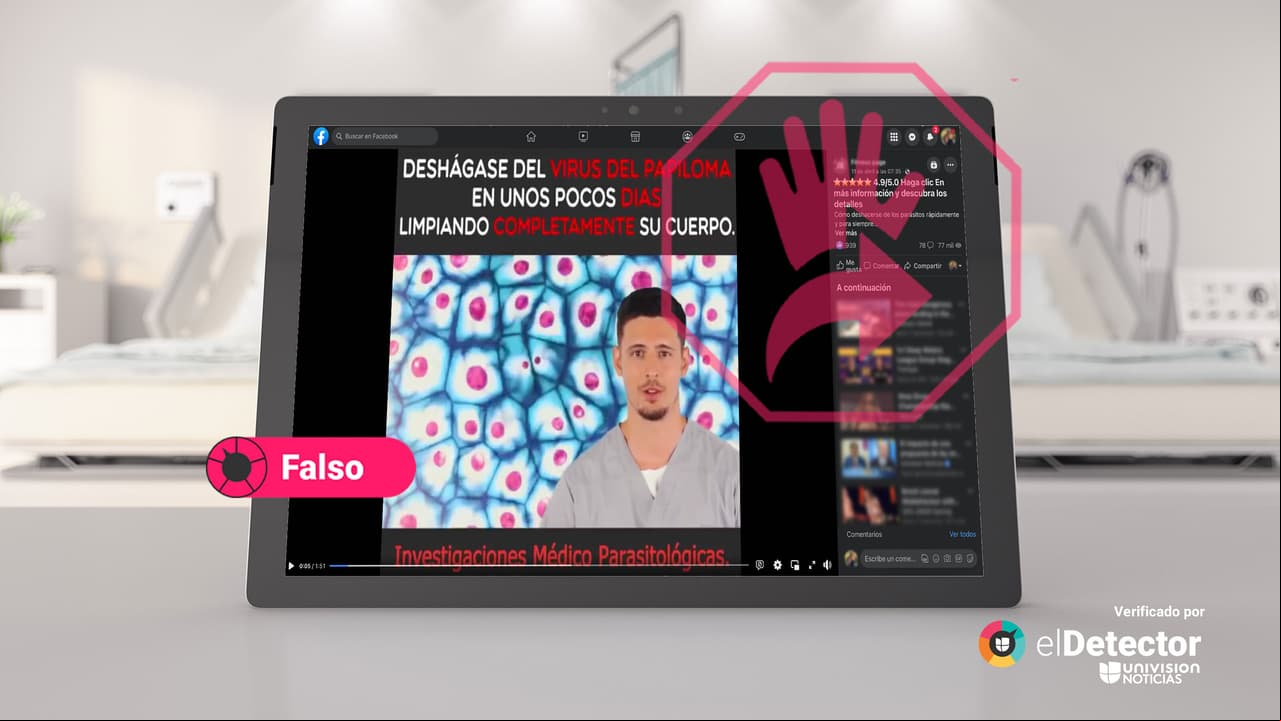 El virus del papiloma humano NO tiene cura ni está relacionado con los parásitos