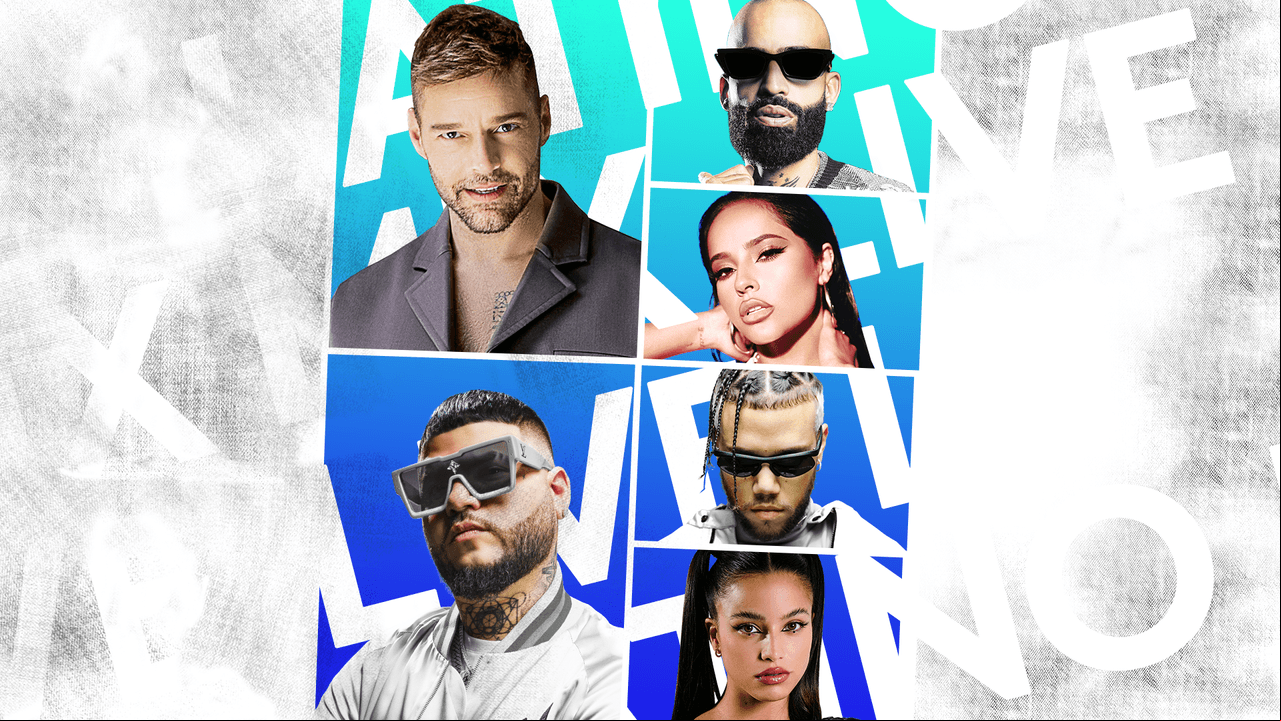Ricky Martin, Farruko, Arcángel, Becky G, Jhay Cortez y Emilia estarán presentes en el Uforia Latino Mix Live en Dallas