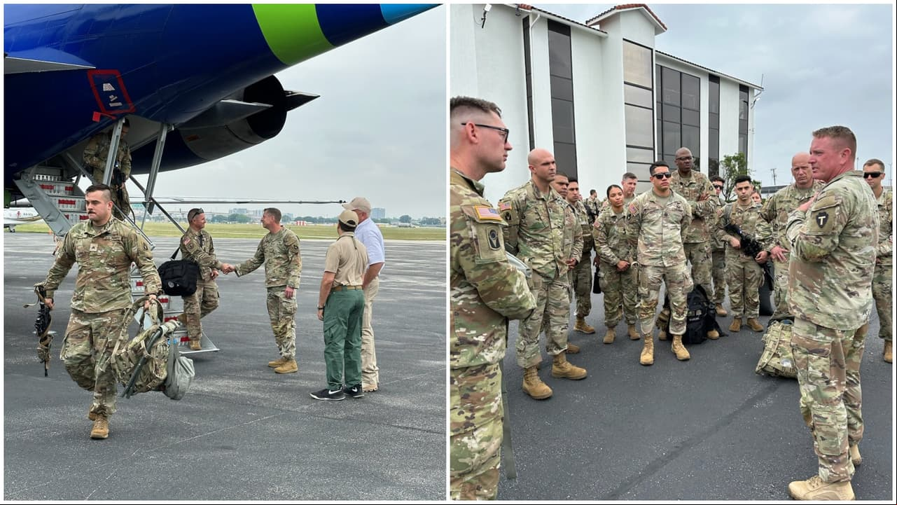 “Estamos orgullosos de ayudar a Texas": Ron DeSantis tras llegada de la Guardia Nacional de Florida a la frontera sur