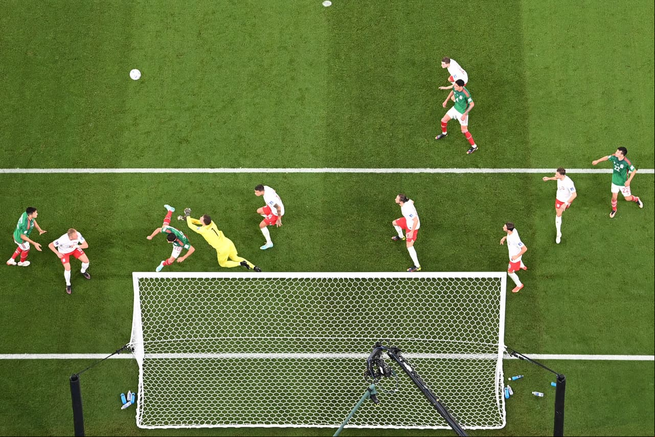 México empato sin goles frente a Polonia en su debut mundialista