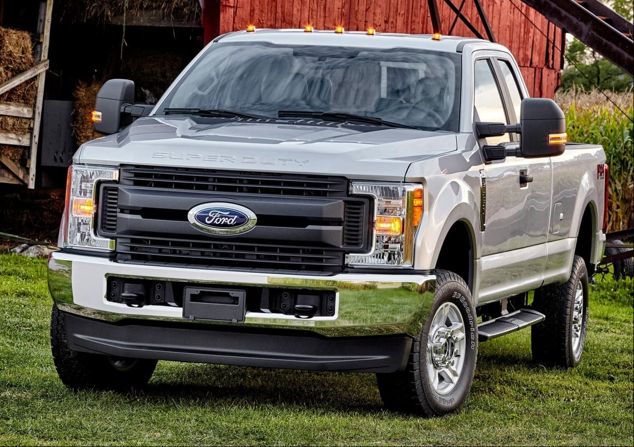 <h3 class="cms-H3-H3"><u><b>Ford F-250 Super Duty 2017</b></u></h3>
<br>
<br>
<b>Motor:</b> V8 de 6.2 litros 
<br>
<b>Potencia/Torque:</b> 385 hp/430 lb-pie
<br>
<b>Precio original en EEUU:</b> $34,000 - $84,000
<br>
<b>Valor actual en EEUU:</b> $20,000