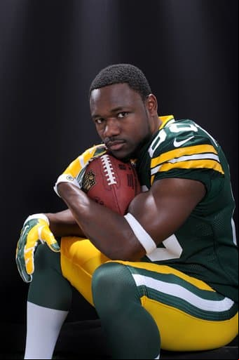 Las mejores tomas del novato WR egresado de Stanford, Ty Montgomery, ya como integrante de los Green Bay Packers (AP-NFL).