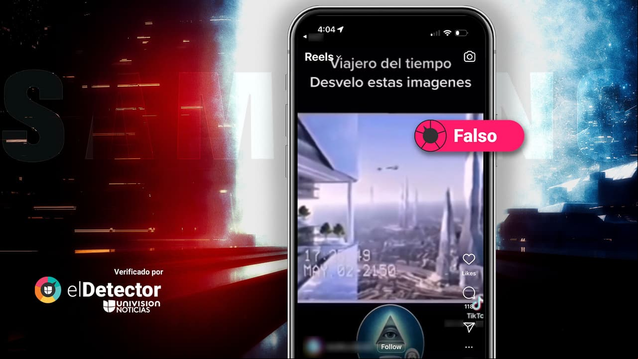 Esas imágenes futuristas no las desveló un “viajero del tiempo”: son de un informe sobre cómo sería la vida en cien años