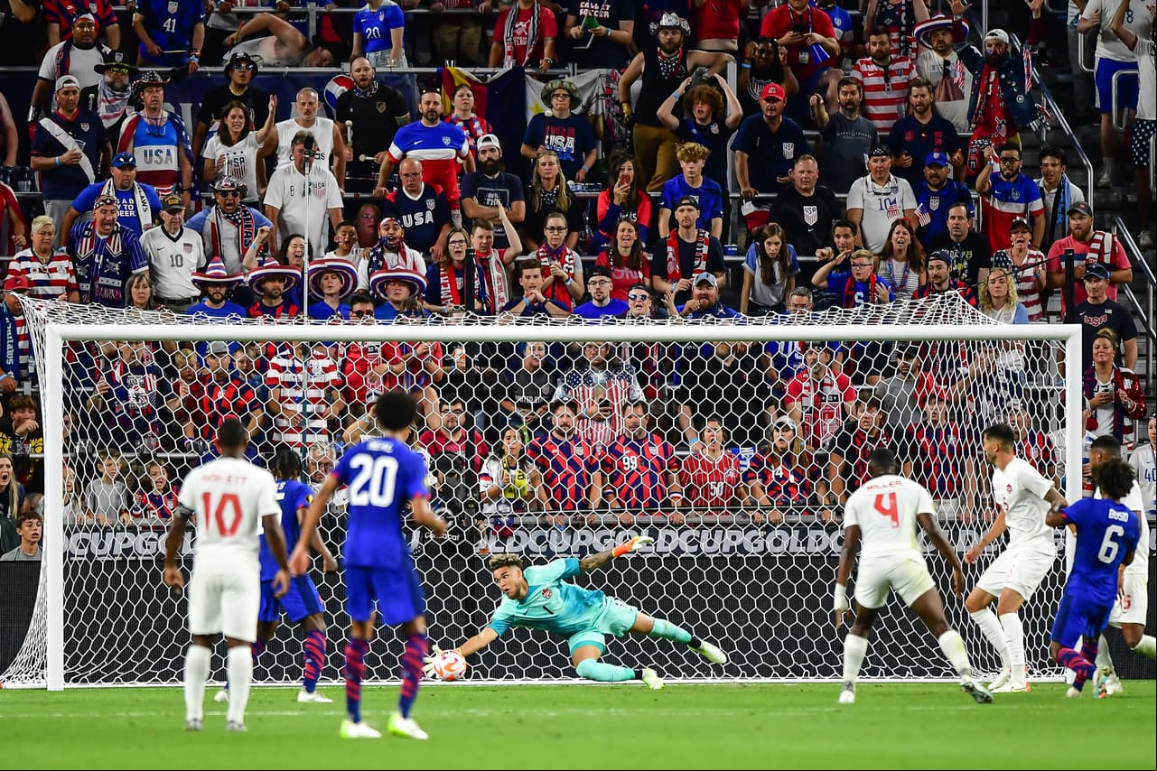 Estados Unidos venció en penales a Canadá y es semifinalista de Copa Oro