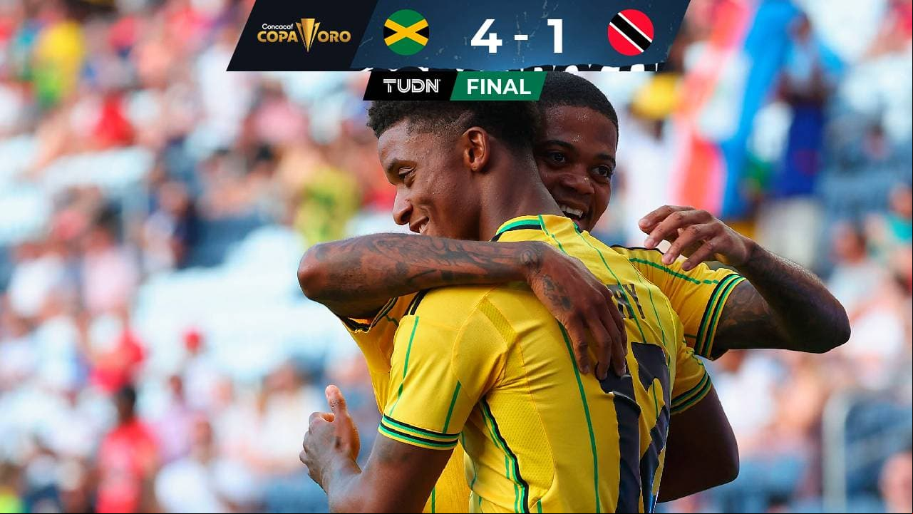 Con un pie en Cuartos de Final... Jamaica golea a Trinidad y Tobago