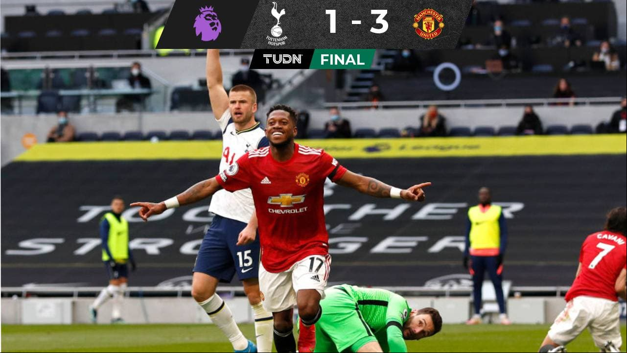 El United acorta distancias con el City tras vencer al Tottenham