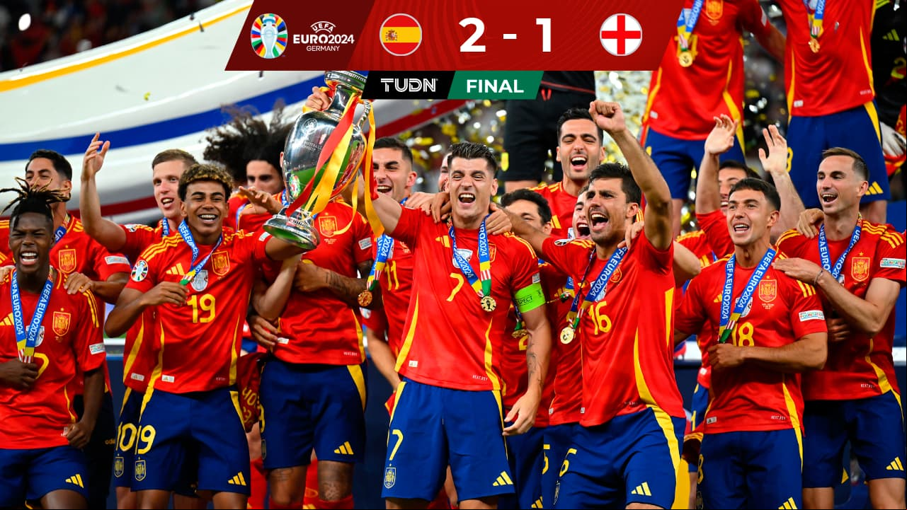 España es el nuevo rey de Europa tras vencer a Inglaterra