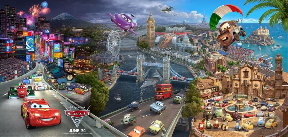 Crítica de Cars 2: Ideal para niños