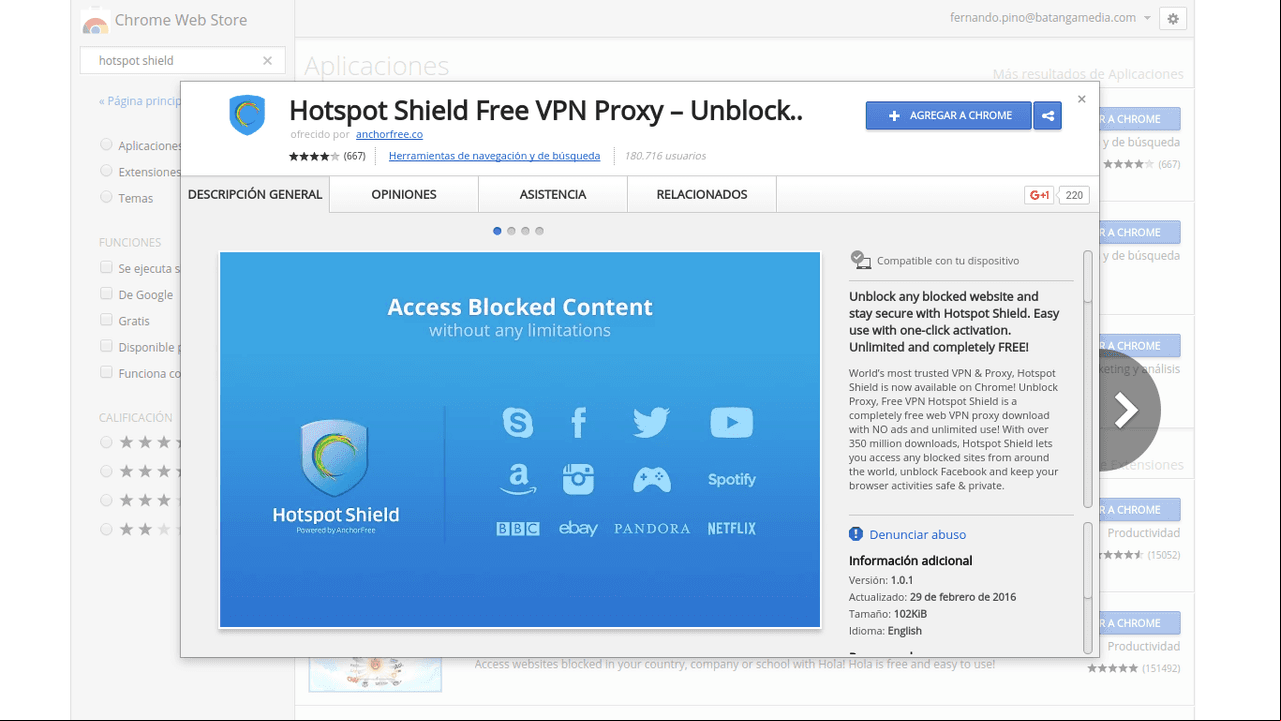¿Harto de que bloqueen contenidos para tu país? Mira estos 5 geniales y gratuitos servicios de VPN que tienes que conocer