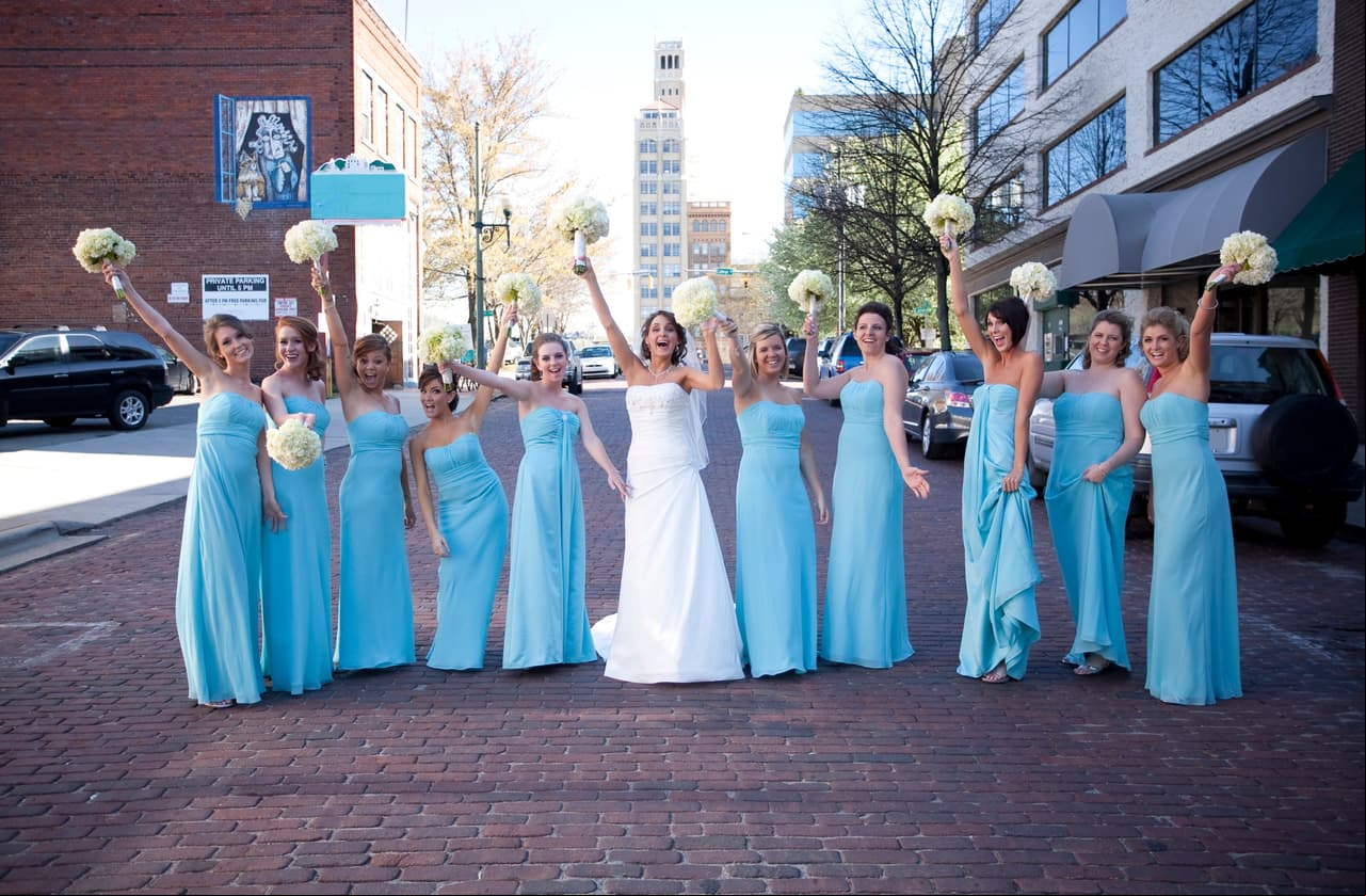 Elegantes vestidos de madrina  